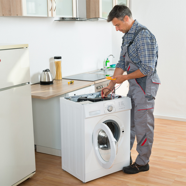 can you walk me through the steps of troubleshooting my washer issue in Russell